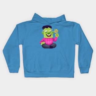 fun with franken Kids Hoodie